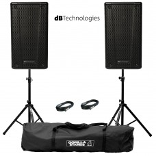 Speaker B-Hype 15 (Sepasang) Stands & Cables